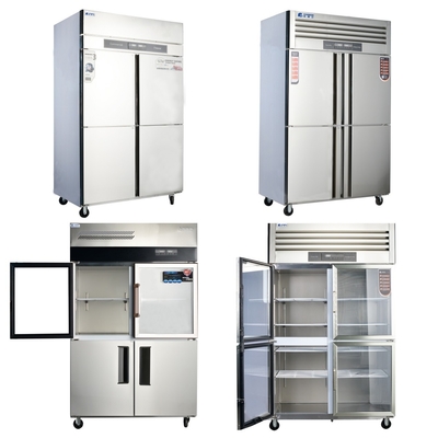 220V-240V/50HZ 60HZ 110V/60HZ Ανοιχτός εμπορικός ψυγείο με ψυκτικό R600a