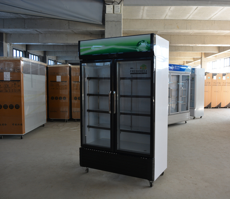 220V-240V/50HZ 60HZ 110V/60HZ Δείκτης ψυγείο 2 πόρτες κατάστημα ποτά ψυγείο ψυγείο