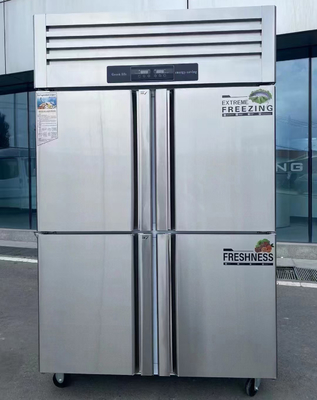 220V-240V/50HZ(60HZ) Ατσάλι ατσάλινο κάθετο ψυγείο ψυγείο για κουζίνα