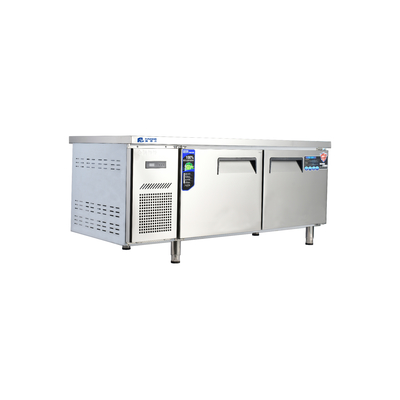 R600a/R290a Ατσάλι από ανοξείδωτο χάλυβα 304/201 Ψυγείο τραπεζικής προετοιμασίας σάντουιτς για κουζίνα εστιατορίου