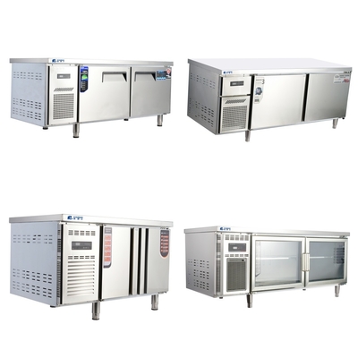 110V/60HZ Χάλυβα από ανοξείδωτο χάλυβα με δύο πόρτες
